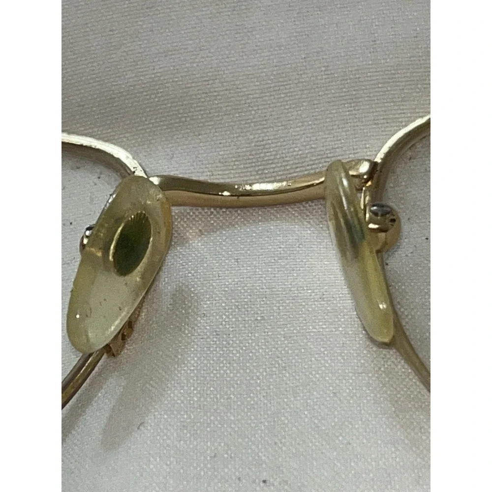Steroflex Gold Half Rim 2078 108 Eyeglass Frames 53-20-135